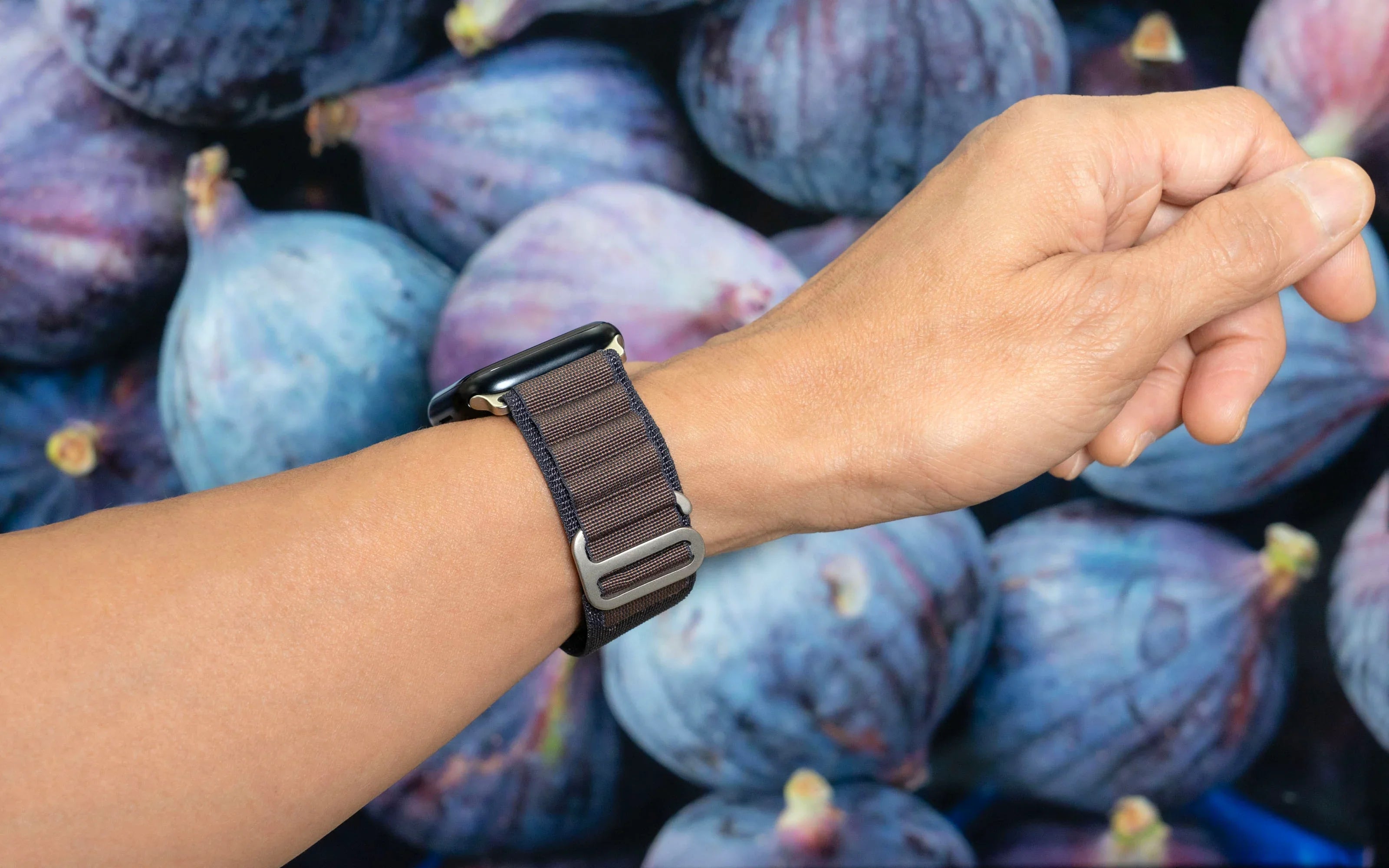 Torrii Watch 49/46/45/44 Mm Solar Strap - Fig - Tashqila Torrii Watch 49/46/45/44 Mm Solar Strap - Fig - Tashqila